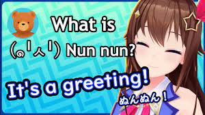 What is (๑╹ᆺ╹)Nun-nun?? - Tokino Sora【 Hololive ▷ Eng sub】 - YouTube