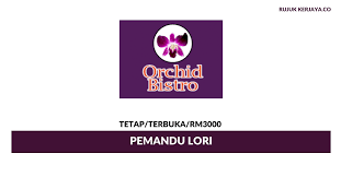 A wide variety of medical sdn bhd options are available to you, such as material, processing type, and feature. Jawatan Kosong Terkini Orchid Bistro Pemandu Lori Kerja Kosong Kerajaan Swasta