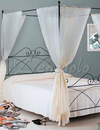 Disponibilità di avere anche i comodini, per info chiamateci! Letto Baldacchino In Ferro Battuto Sabrina Misura Matrimoniale