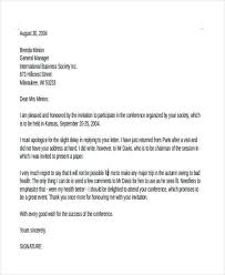 Top sample letters terms cannot attend letter regret letter sample unable to attend 37 Rejection Letter Sample Free Premium Templates
