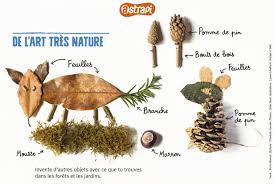 De L Art Tres Nature Ou Comment Inventer Des Objets Avec Ce Que Tu Trouves Dans Les Forets Et Dans Les Jardins Br Bricolage Bricolage Enfant Diy Pour Enfants