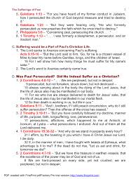 15 the sufferings of paul bible charts pages 1 12