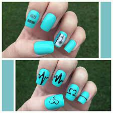 Grey S Anatomy Nails Greys Anatomy Grey Nail Designs Acrylic Nails Coffin Short
