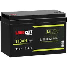 Langzeit Lithium Batterie 110Ah 12V, 244,90 €