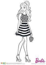 Download elegant barbie coloring pages high definition free images for your pc or personal media storage. Barbie Fashionista Coloring Pages Novocom Top