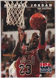 A live list of the most watched michael jordan basketball cards currently being sold via ebay auctions. 1992 Skybox Usa Basketball Card Michael Jordan 44 Nba Shooting Dream Team Ebay