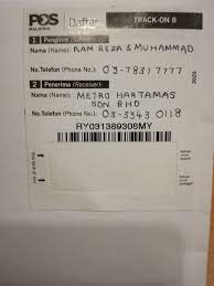 Pos malaysia is one the largest postal service provider in malaysia. Tutorial Registered Post Farhana Jafri
