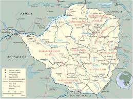 Interactive zimbabwe map on googlemap. Map Of Zimbabwe Harare Travel Africa