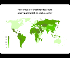 The world needs a new type of map. 2020 Duolingo Language Report