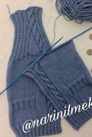 Yelek Onlerde Burgu Modeli Nazarca Com Orgu Baby Knitting Patterns Erkek Bebek