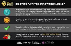 You can earn real money when playing with any number of free spins. In 3 Steps Play Free Spins Win Real Money Play Online Casino Casino Casino Slot Games