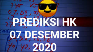 Prediksi Hk 7 Desember 2020 Prediksi Hk Malam Ini Rumus Hk Hari Ini Youtube