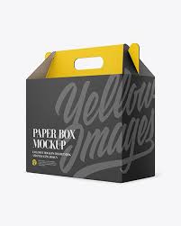 Paper Box Mockup Half Side View Present Your Design On This Mockup Simple To Change The Colo Box Mockup Free Psd Mockups Templates Mockup Free Psd Download