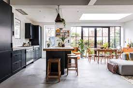 White victorian small kitchen design. A Victorian House With A Two Storey Extension Houzz Uk