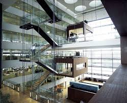 Nykredit S Headquarters Copenhagen Denmark Photo C Schmidt Hammer Architects K S 2012 Stairs Architecture Atrium Design Interior Architecture