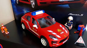 Polizeiauto ausmalbilder die polizei ist eine art polizeibeamter, der für den schutz der öffentlichen ordnung und des lebens, des eigentums und. Playmobil 70277 Porsche Macan S Feuerwehr Mit Feuerwehr Blinklicht Und Sound Youtube