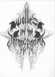 Wolves in the throne room. Love This Version Of Wolves In The Throne Room Logo By Christophe Szpajdel Via Flickr Black Metal Art Metal Band Logos Band Logos