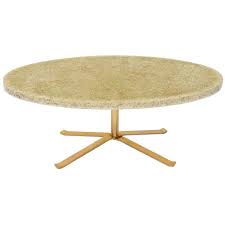 We can supply cast iron tables in a wide variety of table top sizes, in round, square or rectangular shape. Abalone Shell Cast In Resin Oval Top Coffee Table On X Shape Base For Sale At 1stdibs