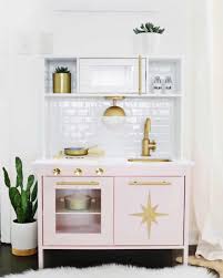 Elsie Emma A Beautiful Mess On Instagram These Ikea Play Kitchens Have Totally Transformed Search P Ikea Play Kitchen Ikea Kids Kitchen Ikea Toy Kitchen