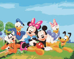 Golden agent midas and shadow midas mural. Walt Disney Characters Paint By Number For Kids Vangvagon Com Paint By Number Kits Paint By Number For Kids Mickey Mouse Cartoon
