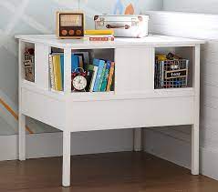 Corner table for twin beds. Belden Corner Unit Kids Storage Bed Pottery Barn Kids