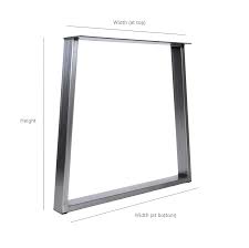 Check spelling or type a new query. Big Summit Trapezoid Table Leg Steel Table Legs By Symmetry Hardware