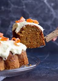 Cool for 10 minutes, carefully remove from pan and pour on glaze while cake is still warm for the glaze, in a mixing bowl, beat the cream cheese, icing sugar, cream of tar tar, powdered milk, water, and extract until smooth Easy Carrot Pound Cake Recipe Cookies Cups