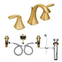 Wax, especially for matte or textured finishes (e.g., brushed nickel, classic brushed nickel, brushed gold, classic stainless, satine and stainless). Gold Moen Bathroom Sink Faucets You Ll Love In 2021 Wayfair