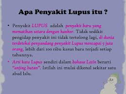 Herpes sendiri termasuk salah satu jenis penyakit yang menular yang dapat menyerang permukaan kulit seseorang. Ppt Penyakit Lupus Powerpoint Presentation Free Download Id 3470180