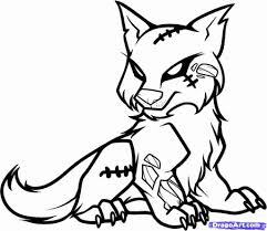 Cute Wolf Pup Coloring Pages Cute Wolf Drawings Puppy Coloring Pages Animal Doodles