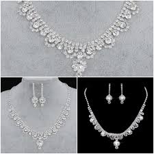 Schmuckset Strass Gunstig Online Kaufen Modeschmuck Hochzeit Gunstig Kaufen Schmuckset Mit Ohrringen Brautschmuc Halskette Hochzeit Brautschmuck Kette Ohrringe