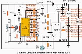 You will get a better idea be the below image. Remote Controlled Ceiling Fan Regulator Circuit Homemade Circuit Projects