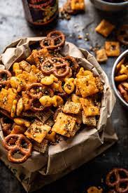 Everything Ranch Cheese And Pretzel Snack Mix Half Baked Harvest Recipe Half Baked Harvest Recipes Snack Mix Pretzel Snack Mix
