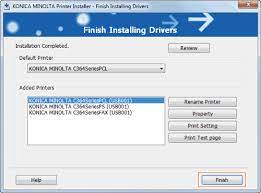 Konica minolta bizhub 163 now has a special edition for these windows versions: Easy Installation Process Of The Printer Driver