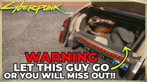 Let This Guy Go And Get A Sick Reward Cyberpunk 2077 Olive Branch Easteregg Secret Hidden Gem Youtube