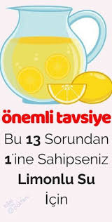 Onemli Tavsiyedir Her Gun Limonlu Su Icerseniz Healthy Skin Health Detox Health Blog