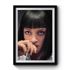 Pulp purchase Fiction Mia Wallace Poster
