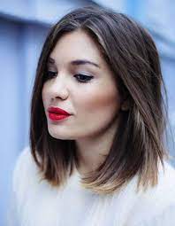 Coupe coiffure féminine visage rond : Coiffure Pour Affiner Un Visage Rond 40 Coiffures Canon Pour Les Visages Ronds Elle
