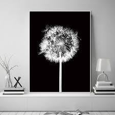 Bee & willow™ viburnum botanical wall plaque in white. Conisi Nordic Floral Wall Art Canvas Painting Print Black White Flowers Dandelion On Poster Home Decor For Livingroom Decoration Nordic Wall Decor