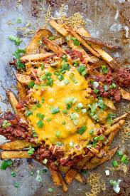 23 French Fries That Went Beyond The Call Of Duty Chili Cheese Fries Cheese Fries Ground Beef Recipes