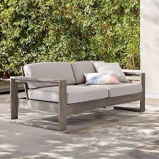 Portside Outdoor Sofa 75 In 2021 Rustic Outdoor Furniture Outdoor Sofa Garden Sofa