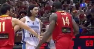 Luis alberto scola balvoa is an argentine professional basketball player for the pallacanestro varese of the italian lega basket serie a. Serge Ibaka And Luis Scola Act Like They Want To Fight For Two Minutes Hilarious To Watch But We Knew They Weren T Going Luis Scola Serge Ibaka Sports Photos