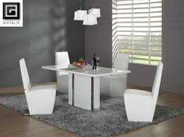 Exquisite contemporary kitchen tables and chairs. Modern White Dining Table Set Dining Chairs Design Ideas Dining Room Furniture Reviews