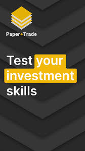 Learn how the stock market works and use it to improve your trading skills without any risk. Paper Trade Stock Trading Simulator Android Apps Appagg