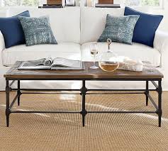 Bartlett coffee table round wood reclaimed pottery barn. Parquet 54 Rectangular Reclaimed Wood Coffee Table Pottery Barn