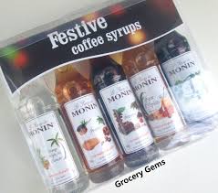 Grocery Gems Christmas Gift Idea Costa Coffee Monin Syrup Set Costa Coffee Monin Syrup Monin