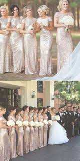 Most Poular Mermaid Short Sleeve Champagne Gold Sequin Long Bridesmaid Dresses Gold Bridesmaid Dresses Sequin Bridesmaid Dresses Champagne Bridesmaid Dresses