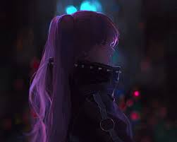 Anime expressions anime drawings cartoon profile pictures cartoon pics cute anime character vintage cartoon female anime kawaii anime cute anime pics. Hd Wallpaper Anime Girl Profile View Pink Hair Red Eyes Coat One Person Wallpaper Flare