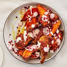 Sheet Pan Curry Pork Chops And Sweet Potatoes Recipe In 2020 Curry Pork Chops Pork Chops Grilled Pork
