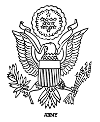 Armed Forces Day Coloring Page Us Army Insigina Veterans Day Coloring Page Coloring Pages Military Drawings